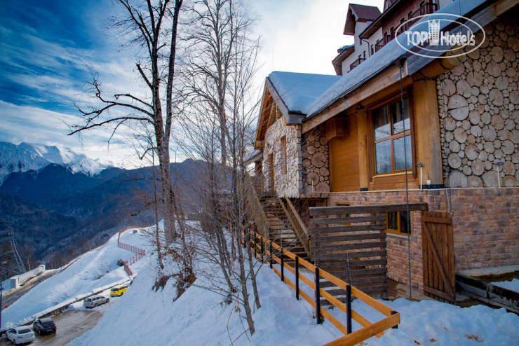 Фото Big Family Chalet with Jacuzzi Rosa Khutor